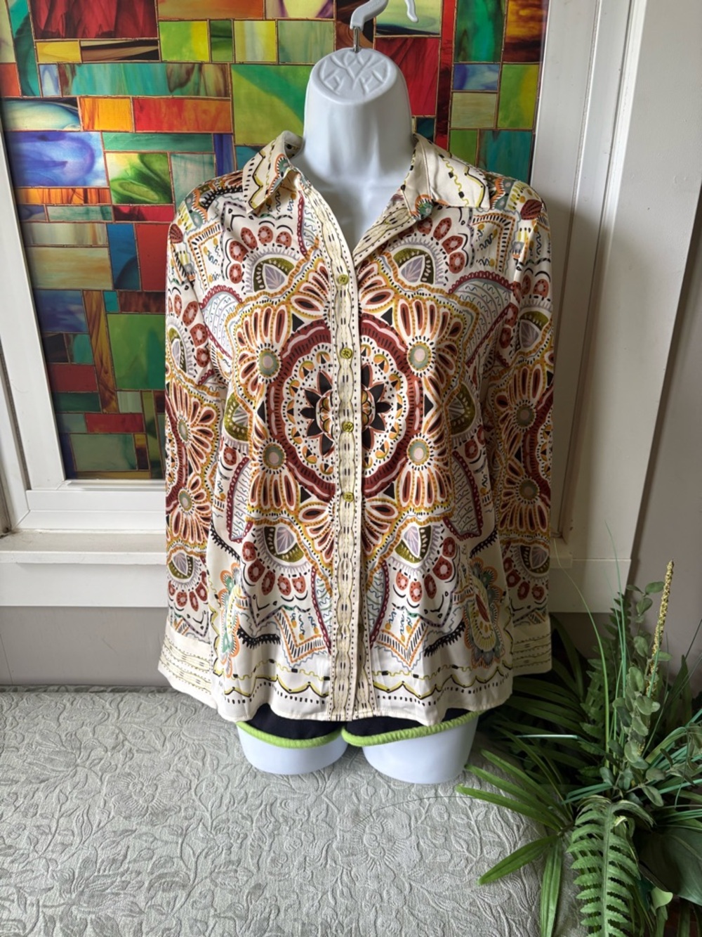 Button Down Blouse